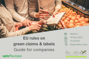OPTA Europe Online Seminar on Green Claims and Labels